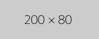 200x80x1